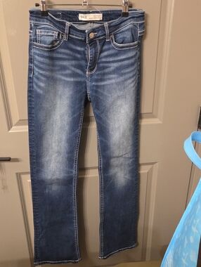 Women’s BKE Payton Bootcut Mid Wash Blue Jeans 27